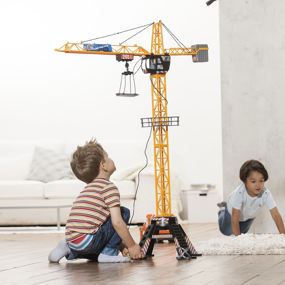 Jucarii Copii :: Masinute si piste Jucarie toys macara mega crane cu telecomanda - Bine ai în lumea Piny